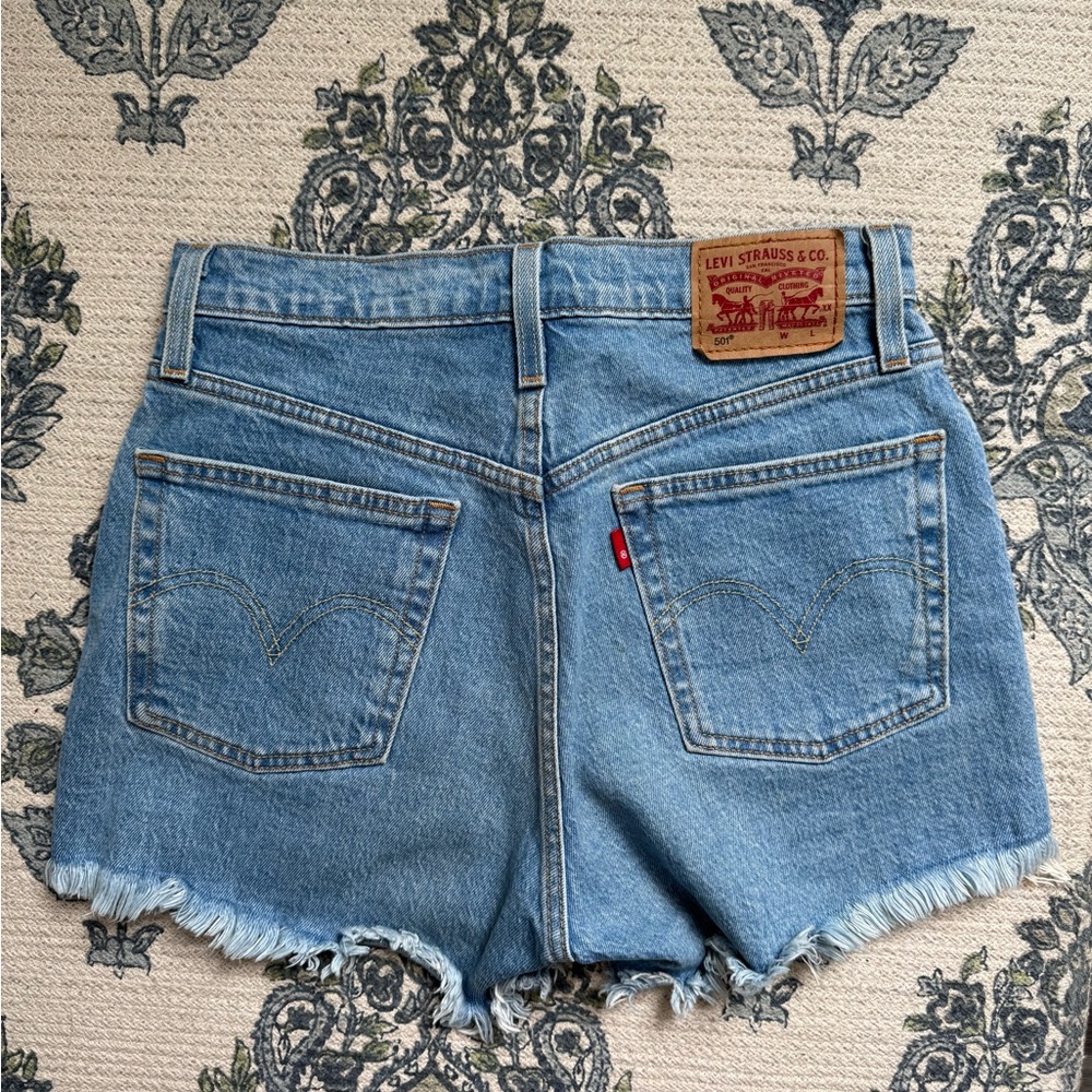 Levi's Button Fly Shorts - Picture 2 of 5